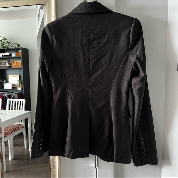 US 2 Classic Women’s Blazer in Dark Chocolate Brown - Picture 2 of 5